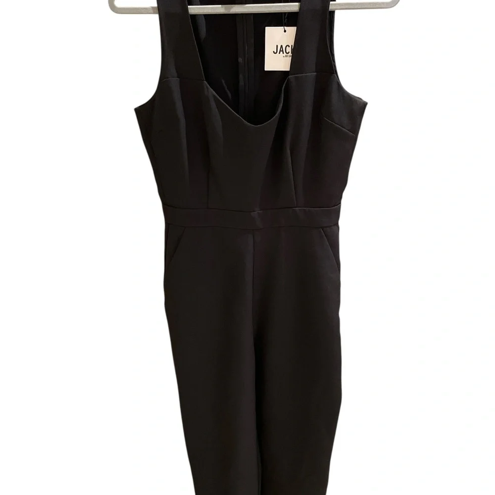 Jack by BB Dakota Women's Black O Suit Jumpsuit Size 4 - Picture 1 of 3